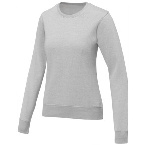 Elevate Zenon n�i kereknyak� pul�ver, sz�rke