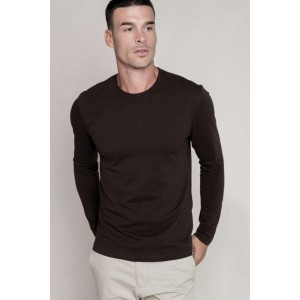 Kariban f�rfi hossz�ujj� p�l�, Dark Khaki
