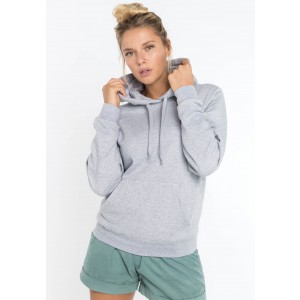 Kariban n�i kapucnis pul�ver, Oxford Grey