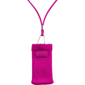 Mobiltelefon tok nyakp�nttal, poli�szter, pink